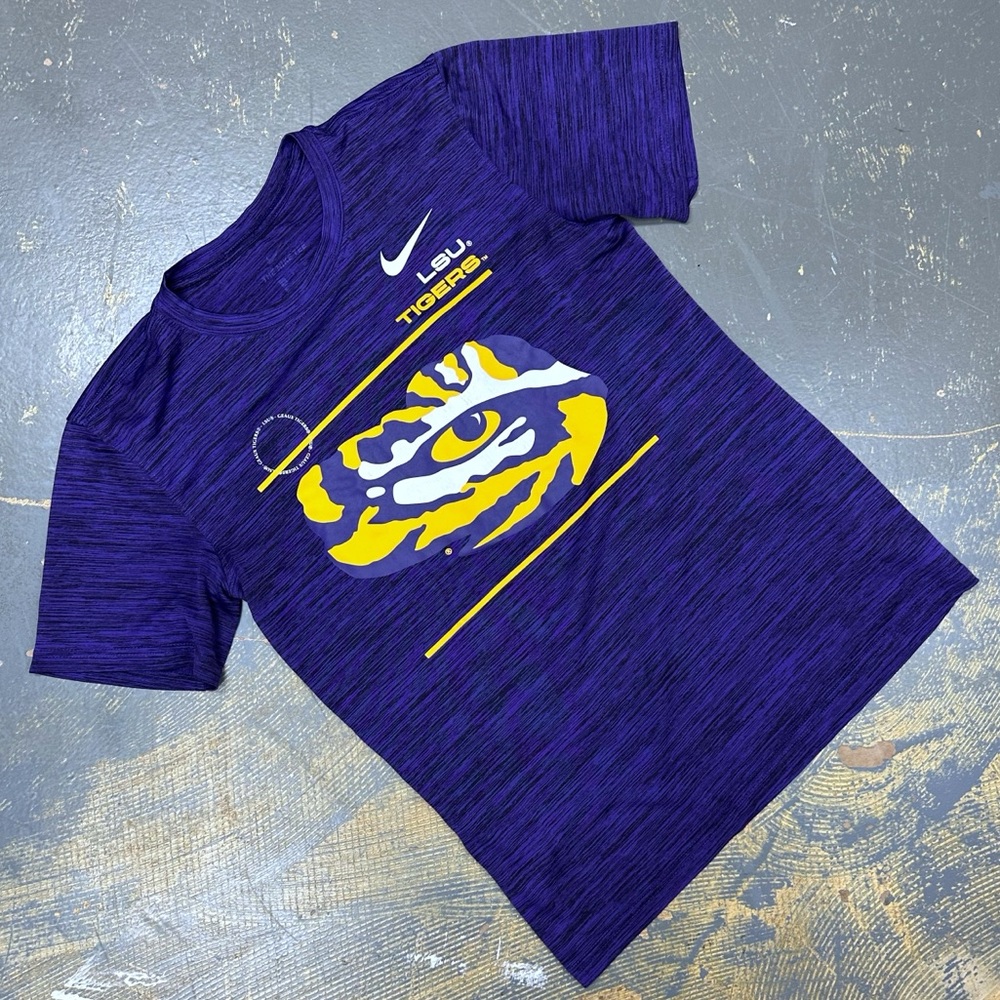 Nike Louisiana State Tigers Shirt DB8286-547 Small LSU Football Gymnastics